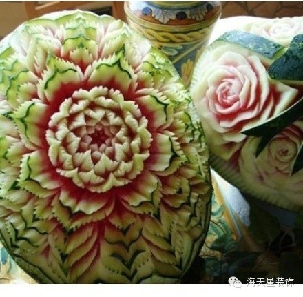 西瓜雕花
